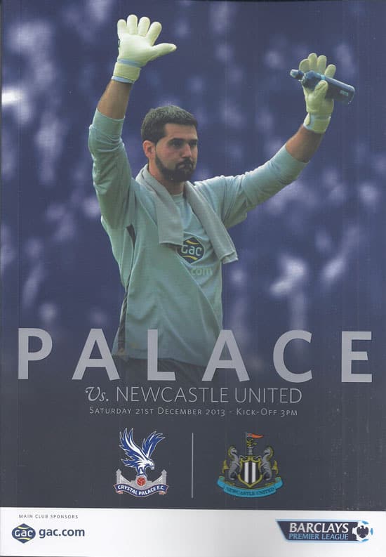 Crystal Palace FC v Newcastle United FC